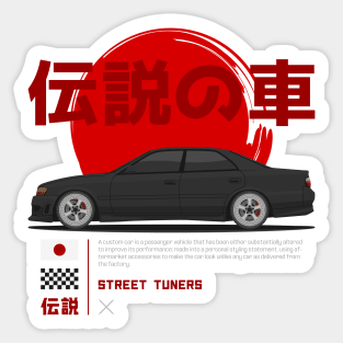 Tuner Black Chaser JDM Sticker